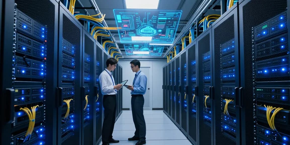 hb88bee in a modern data center with advanced cloud computing infrastructure and secure technology solutions.