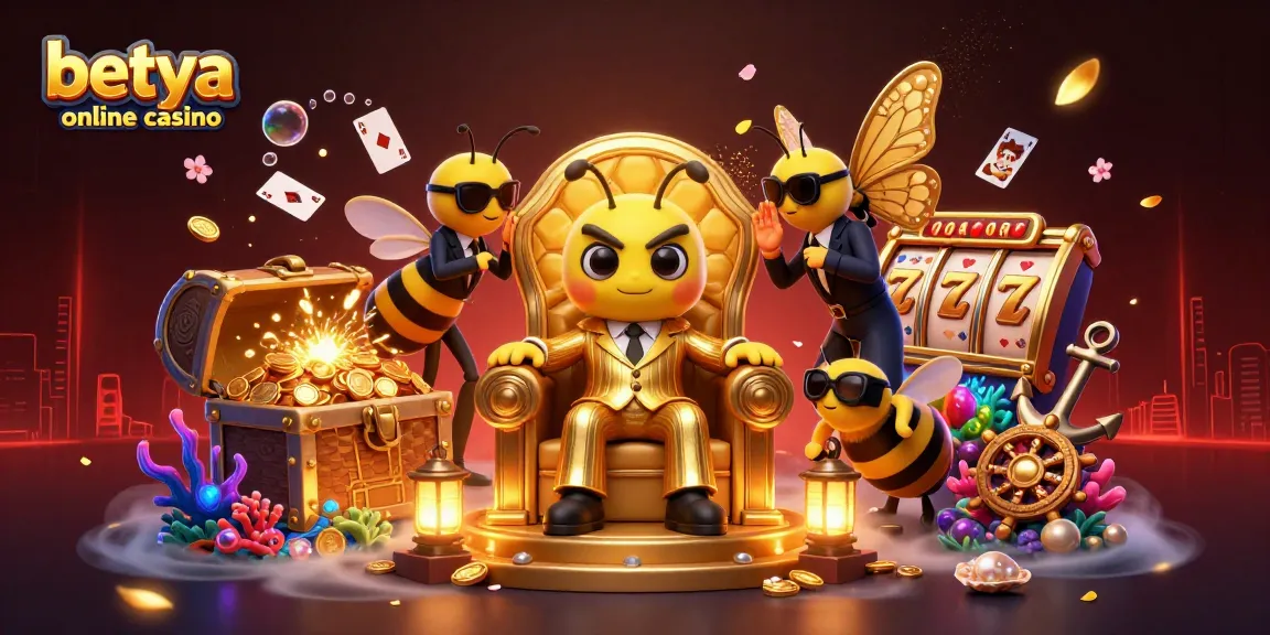 Immerse yourself in betya online casino with this vibrant 3D scene showcasing thrilling gameplay elements.