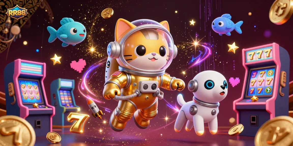 Experience thrilling slot adventures at RR88 with vibrant slot reels and dynamic jackpot allure!