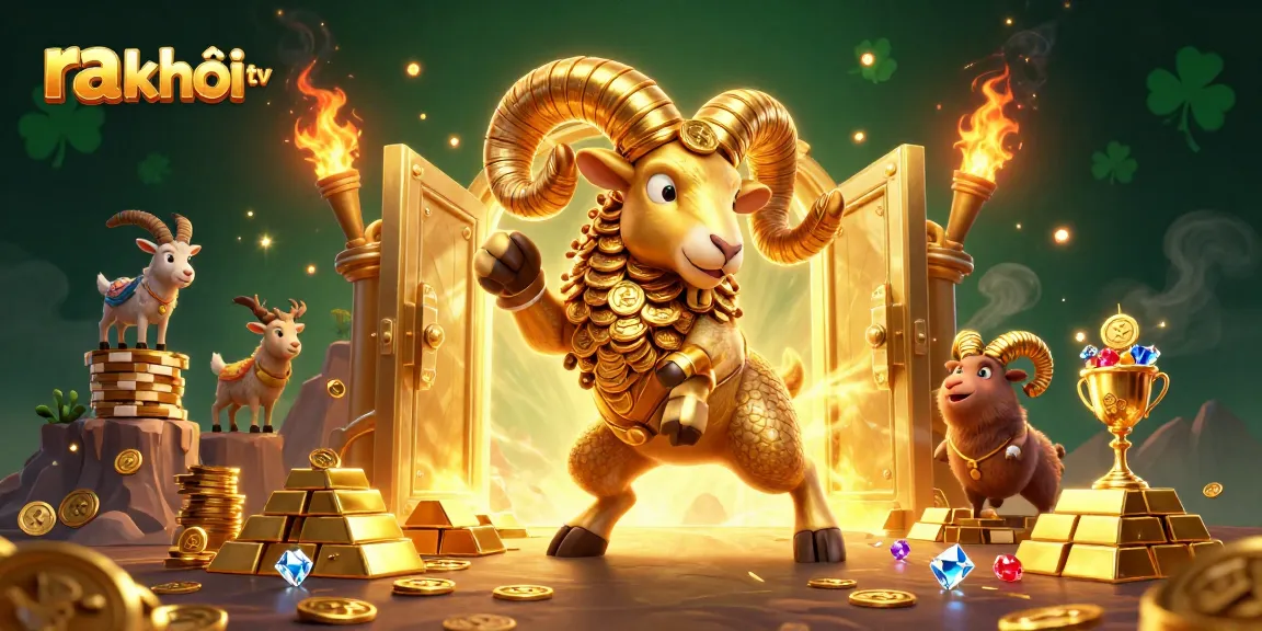 Experience the thrill of ra khơi tv with dynamic golden visuals and treasure elements amidst energetic gameplay.
