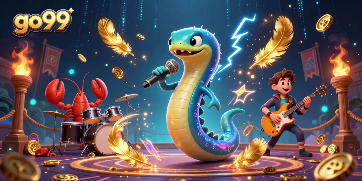 Engage with go99's underwater casino atmosphere featuring an electric eel DJ.