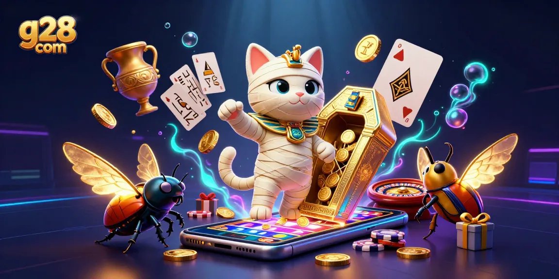 Bet on exciting games at g28 com with vibrant graphics and engaging characters highlighted.