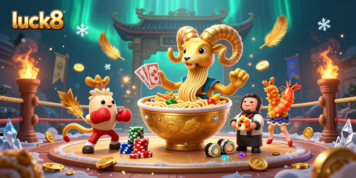Experience thrilling games at luck8 with a vibrant casino scene featuring engaging characters and action.